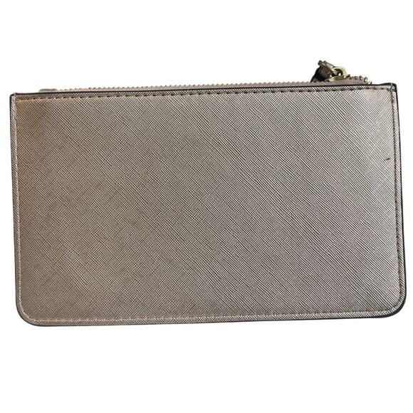 Kate Spade New York Rehab Rose Gold Saffiano Leather Wristlet - Picture 2 of 6
